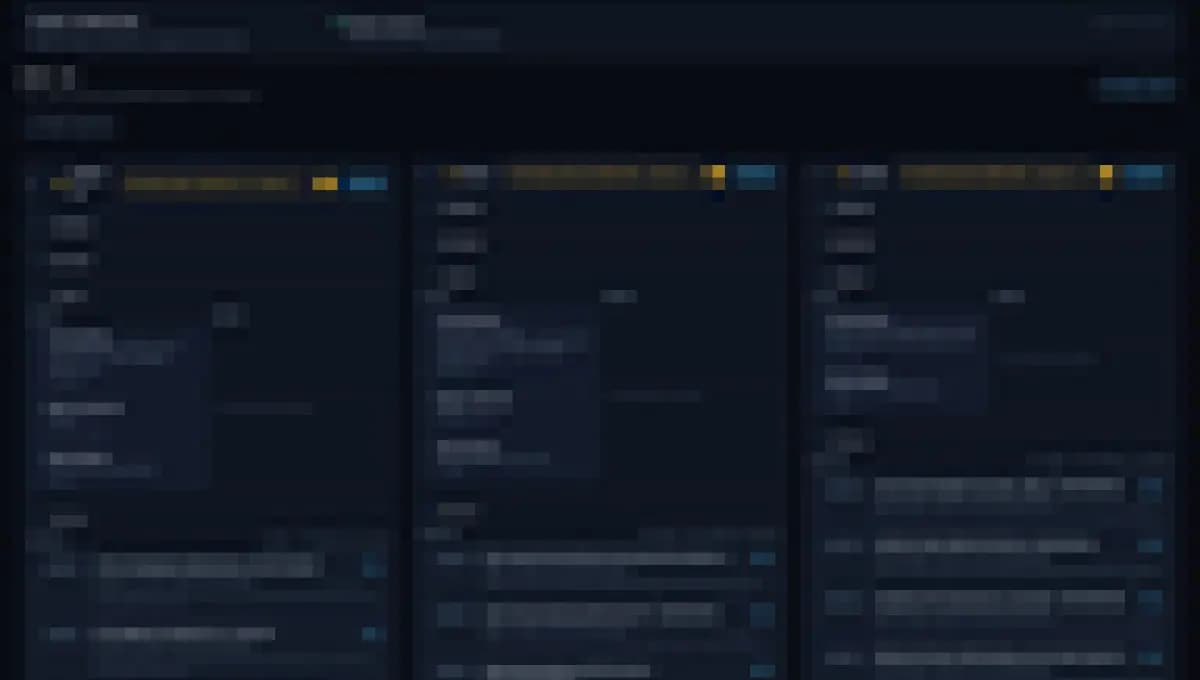 Redacted growth-loop view showing ranked product work